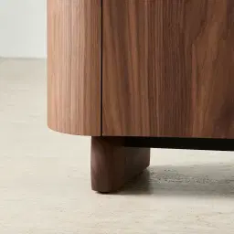 Sierra Walnut Brown Sideboard - Sintered Stone Top