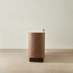 Sierra Walnut Brown Sideboard - Sintered Stone Top