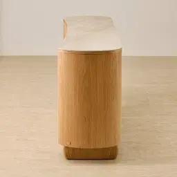 Sierra Light Wood Sideboard - Sintered Stone Top
