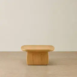 Sierra Light Wood Coffee Table - Wooden Top