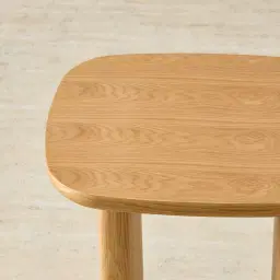 Sierra Light Wood Side Table - Wooden Top