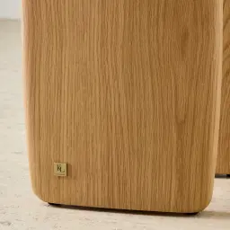 Sierra Light Wood Side Table - Wooden Top