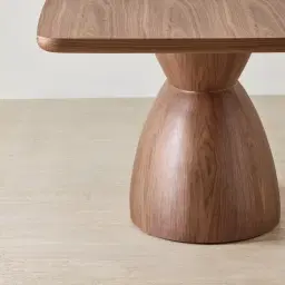 Xavier Walnut Brown Wooden Rectangular Dining Table - 240x120cm