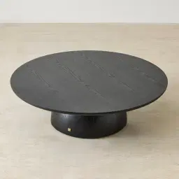 Xavier Black Wooden Coffee Table