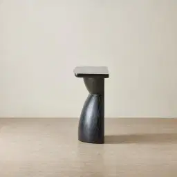 Xavier Black Wooden Console Table