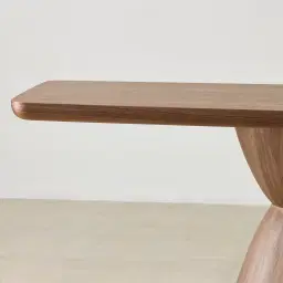 Xavier Walnut Brown Wooden Console Table