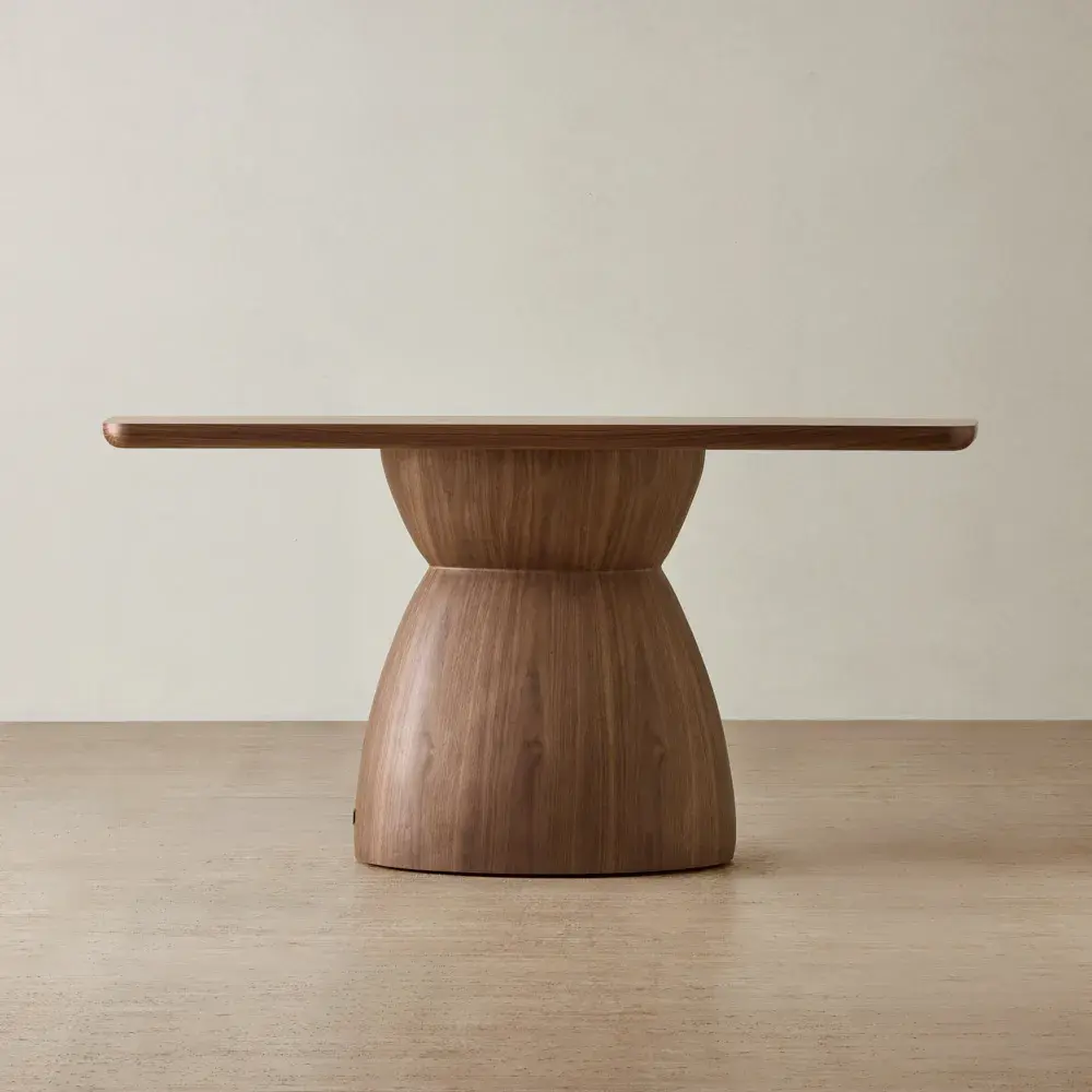 Xavier Walnut Brown Wooden Console Table