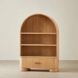 Terzetto Kids Light Oak Veneer Bookshelf