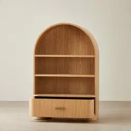 Terzetto Kids Light Oak Veneer Bookshelf