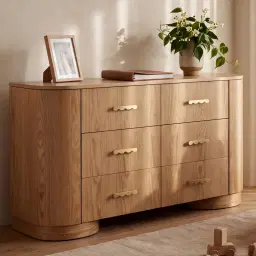 Terzetto Kids Light Oak Veneer Dresser
