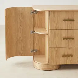 Terzetto Kids Light Oak Veneer Dresser