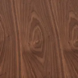 Ophelia Smoky Walnut Veneer Curved Dining Table