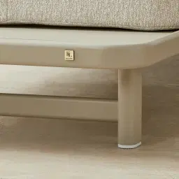 Luciana Matte Mocha 4-Seater Outdoor Sofa