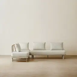 Luciana Matte Mocha 4-Seater Outdoor Sofa