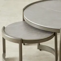 Pironi Matte Taupe Coffee Table