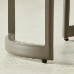 Pironi Matte Taupe Coffee Table