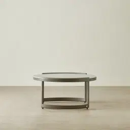 Pironi Matte Taupe Coffee Table