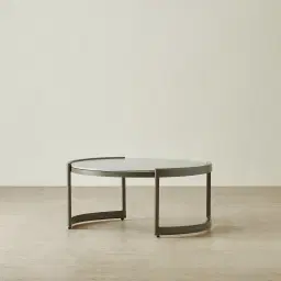 Pironi Matte Taupe Coffee Table