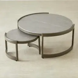 Pironi Matte Taupe Coffee Table