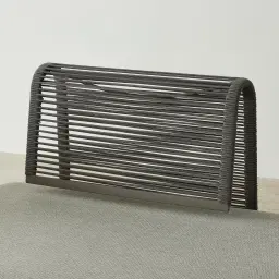 Luciana Matte Taupe 4-Seater Outdoor Sofa