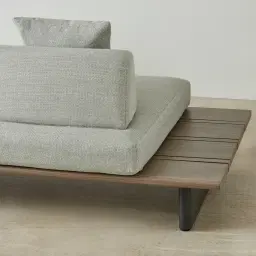 Carlotta Matte Anthracite 5-Seater Outdoor Sofa With Coffee Table