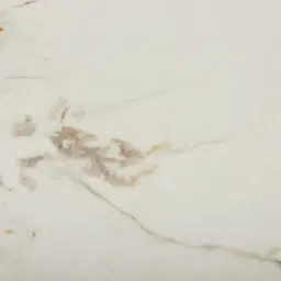 Terzetto Pandora Brown Sintered Stone Round Coffee Table High - Medium Brown Wooden Legs 90x45cm