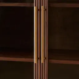 San Pierre II Walnut Veneer High Cabinet