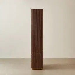 San Pierre II Walnut Veneer High Cabinet