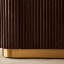 San Pierre II Ebony Brown Ash Veneer Bookshelf