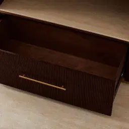 San Pierre II Ebony Brown Ash Veneer Bookshelf