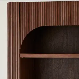 San Pierre II Walnut Veneer Bookshelf