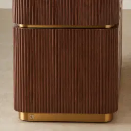 San Pierre II Walnut Veneer Bookshelf