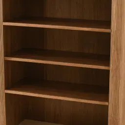 San Pierre II Light Brown Ash Veneer Bookshelf