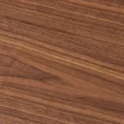 Terzetto Kids Mocha Walnut Bedside Table with White Sintered Stone Top