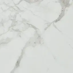 Archie Black Curved Rectangular Dining Table with Statuario White SIntered Stone Top - 160x90cm