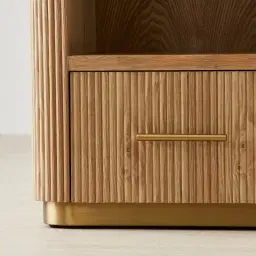 San Pierre Kids Light Brown Ash Veneer Bookshelf