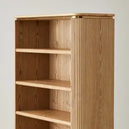 San Pierre Kids Light Brown Ash Veneer Bookshelf