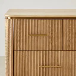 San Pierre Kids Light Brown Ash Veneer Dresser