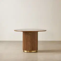 San Pierre Kids Toffee Brown Ash Veneer Play Table