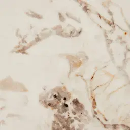 Portobello II Toffee Brown Ash Veneer Bedside Table - Pandora Brown Sintered Stone Top