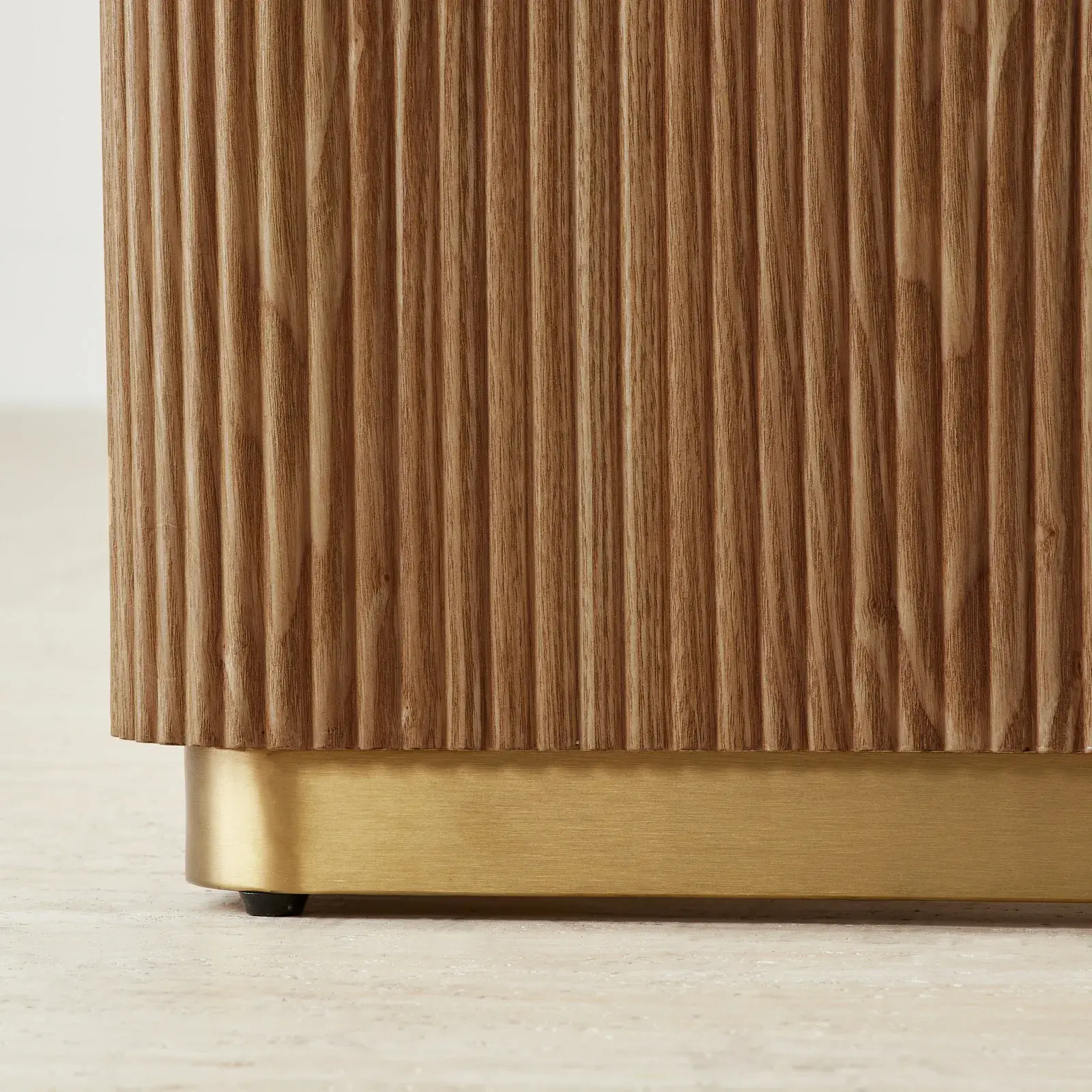 San Pierre Toffee Brown Ash Double Bed