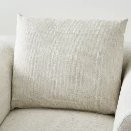 Riviera III Isabelline White Fabric Occasional Chair