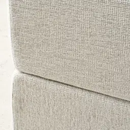 Riviera III Isabelline White Fabric Occasional Chair