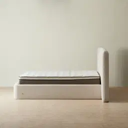 Arcadia Warm Ivory King Bed