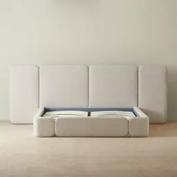 Arcadia Warm Ivory Queen Bed