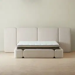 Arcadia Warm Ivory Queen Bed