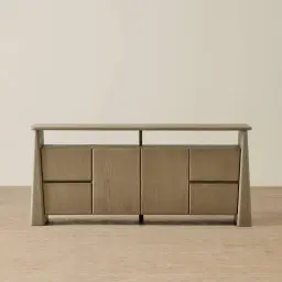 Dunstan Medium Brown Veneer Sideboard