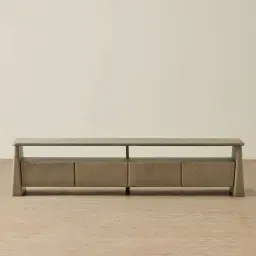 Dunstan Medium Brown Veneer Entertainment Unit