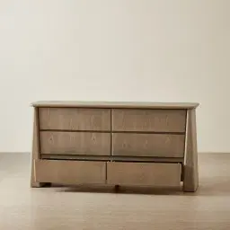 Dunstan Medium Brown Veneer Dresser