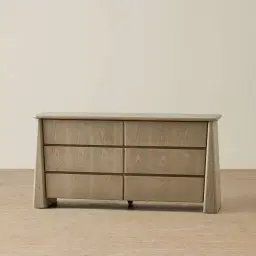 Dunstan Medium Brown Veneer Dresser